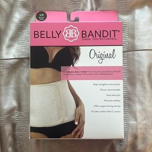 Small Belly Bandit black original postpartum belly wrap